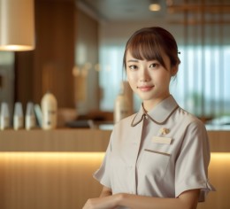 人気の草津温泉にあるリゾートホテルでフロントのお仕事♪