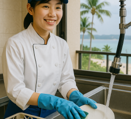 水上高原で洗い場スタッフ募集!