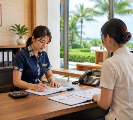 【大浴場利用可能】熱海で予約スタッフ募集!