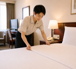 長瀞のホテルで客室清掃スタッフ募集!