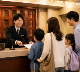 オールインクルーシブホテルでフロントスタッフ募集!
