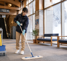 岐阜県のスキー場で清掃のお仕事募集中❄