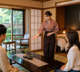 【筋湯温泉】旅館のサービススタッフ!