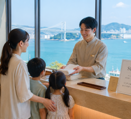【通い限定】関門海峡が見渡せるホテルでスパ施設のフロントスタッフ募集!