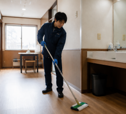 寮の管理人補佐募集中!