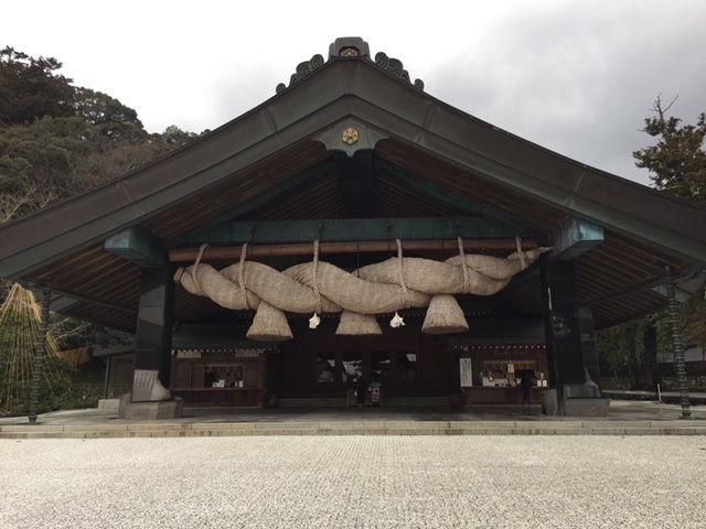 出雲大社近くにある旅館でフロントのお仕事♬