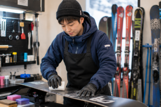 【北海道でリゾートバイト】スキー場でワックスルームスタッフ募集中！