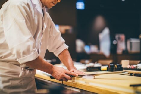リゾートホテルの和食調理スタッフ