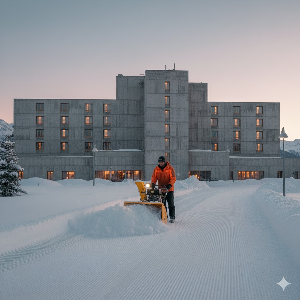 【スキー場バイト】除雪スタッフ！