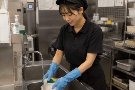 水上高原で洗い場スタッフ募集！