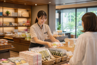 趣のあるシックなリゾートホテルでフロント・売店のお仕事🌜