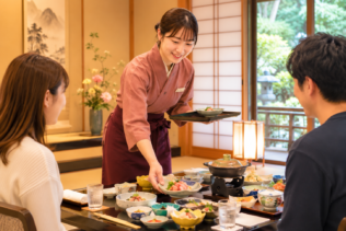 山梨のホテルで仲居さんのお仕事1名！