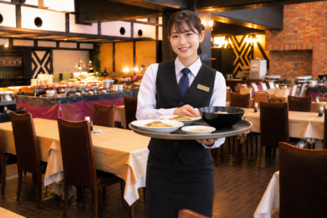 【寮費・光熱費無料】三重県でレストランスタッフ募集中！