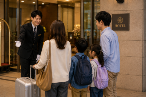 【短期】リゾートホテルでロビースタッフのお仕事！
