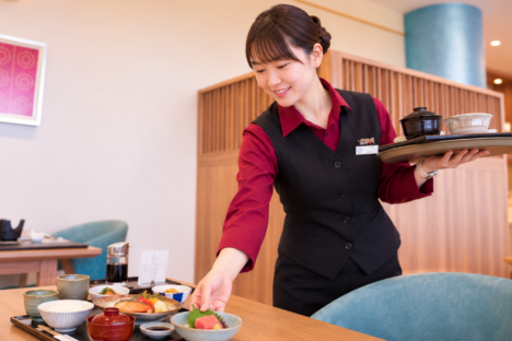 千葉県でレストランホールのお仕事♪