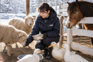 【ルスツでリゾートバイト】動物係のお仕事！